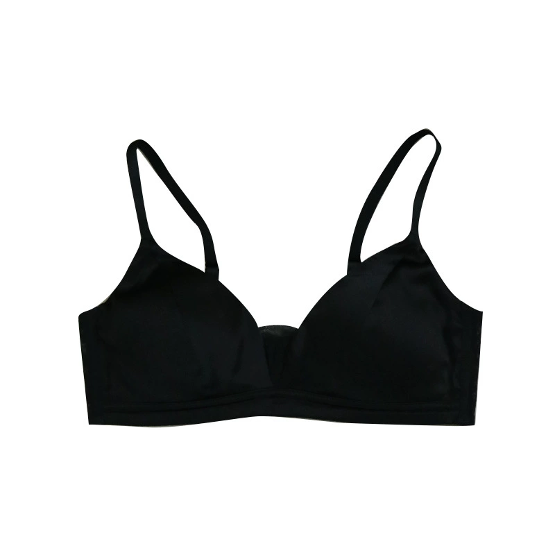 Good Thin silk sexy wireless bra, underwear, french style