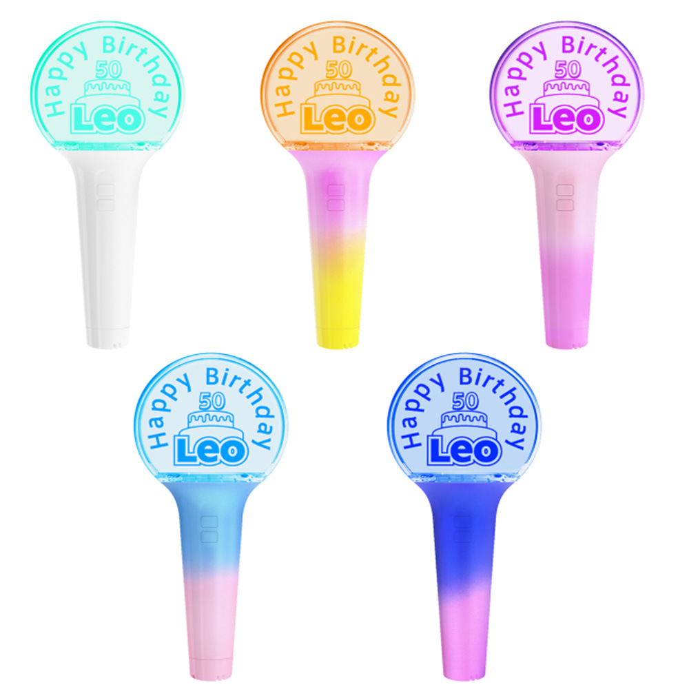 日韩演唱会应援棒发光手灯电音节数控15色亚克力荧光棒粉丝助威棒