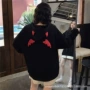 大码连帽宽松休闲卫衣