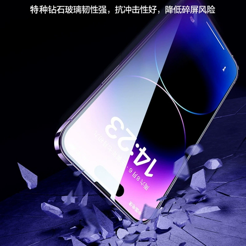Подходит для Apple 15promax закаленное стекло 16 полноэкранное 14Plus анти-глянцевое стекло 13 анти-блик 12 секунд 11/xr