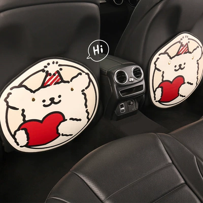 anti-kick cushion car seat chair | Chair back anti-kick pad