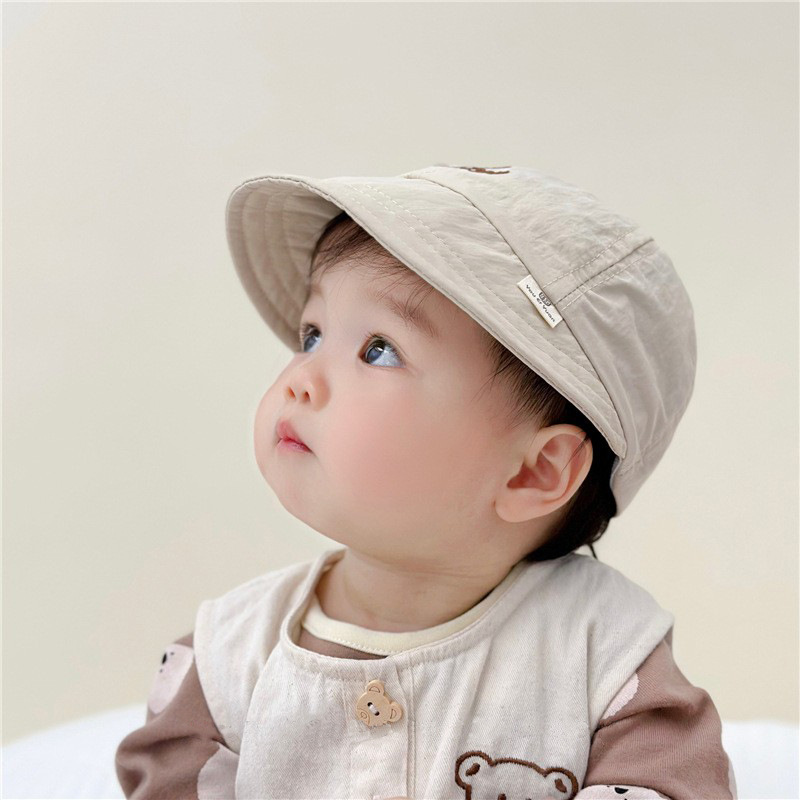 Sombrero para bebés sombrero para bebés sombrero de verano delgado sombrero de secado rápido sombrero sonriente sombrero de lengua gorra de protección solar sombrero de protección solar