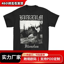 Rock Band T Shirt Heavy Metal Graphic Printed Vintage Cotton