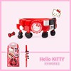 Hello kitty, cartoon cute backpack accessory, keychain, decorations, car keys with zipper