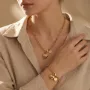 女士跨境爱心热销项链