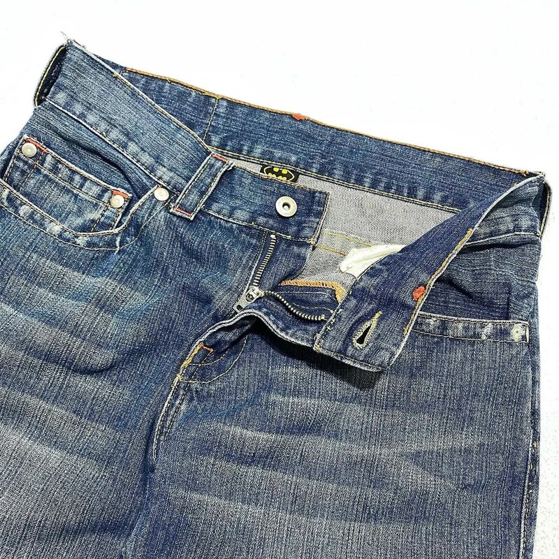 欧米のクロスボーダーy 2kレトロな原宿の街頭のアルファベットの漫画の刺繍のヒップホップのゆったりした広脚のジーパンの男女|undefined