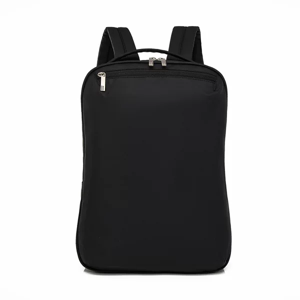 Cross-border large-capacity laptop bag, water-resistant, simple and casual men's backpack, versatile for commuting and business use