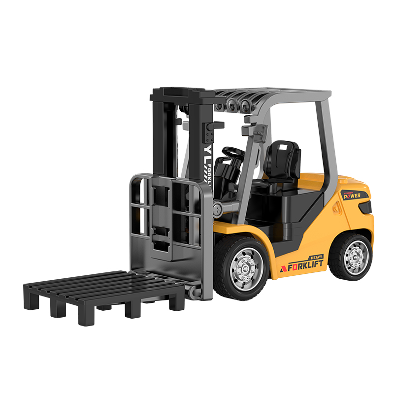 1: 64 bluetooth mini aleación pequeña carretilla elevadora control remoto coche coche modelo excavadora mesa de juguete chico