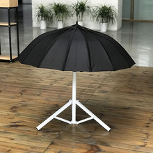 微商扫码骨摆摊雨伞底座骨加粉发饰伞推伞骨发夹地引流