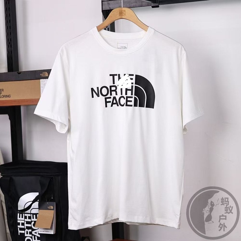 新しい北家貿易ビッグロゴレターカップル半袖夏通気性カジュアルプリントラウンドネックスポーツTシャツ|undefined