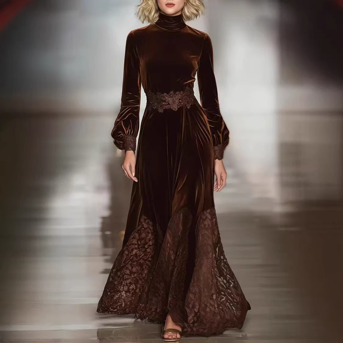 Women's Clothing Fashion Printed Long Dress For Women Collection_ecoleips.com