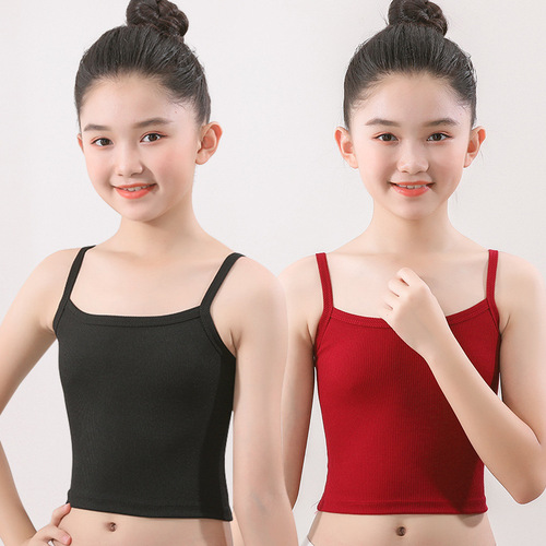 Development period small camisole Korean style girl underwear 12-16 years old adolescent girls junior high school and high school students