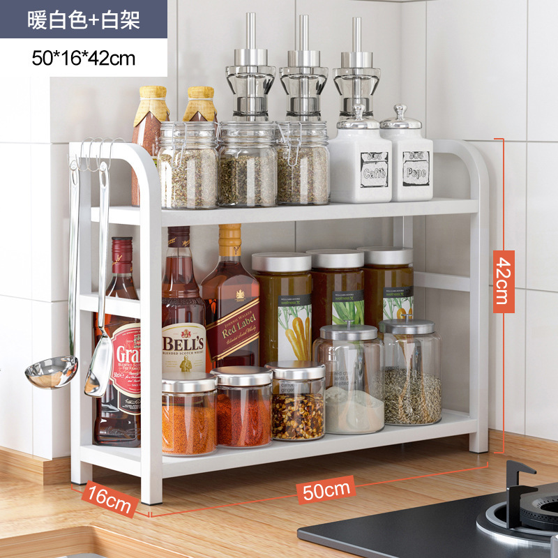 Warm white+white shelf 50*16*42