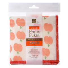 日本輸入キッチン雑巾吸水速乾皿洗い布清新果物模様雑巾多機能百洁布