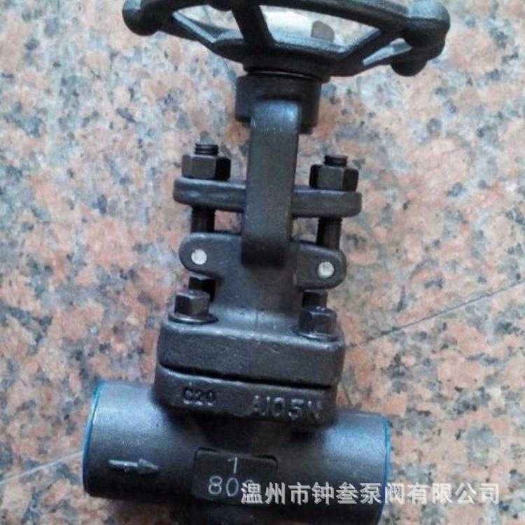 锻钢闸阀 Z61Y-10C 锻钢硬密封闸阀 A105 锻钢小口径闸阀 PN100