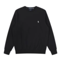 Crewneck Black White Logo