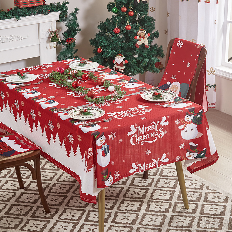 新しいアメリカンテーブルクロスクリスマステーマテーブルクロスクリスマステーブルクロステーブルマットホリデーデコレーションテーブルクロスメーカー卸売|undefined