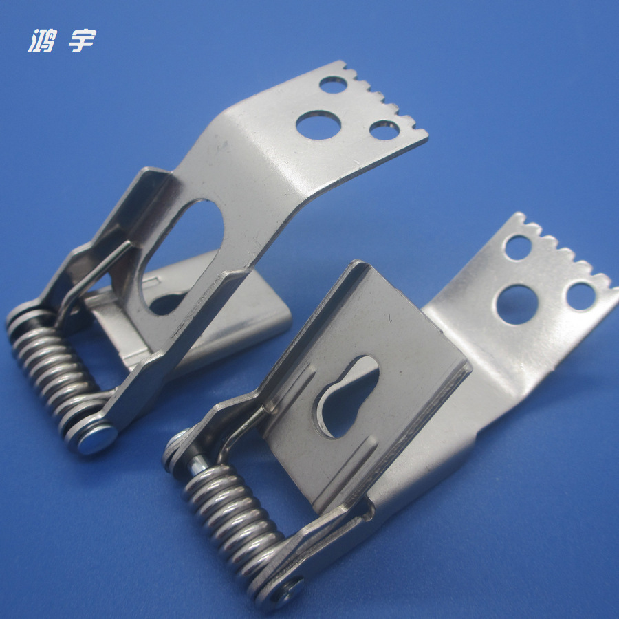 [厂家直供]灯具弹簧卡扣 面板灯筒灯弹簧夹子 嵌入式灯具弹簧扣-阿里巴巴