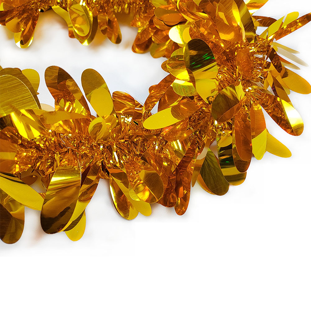 Navidad decoración colorida gota de agua tira de color fiesta de cumpleaños boda escena escalera barandilla decoración arreglo lana tira