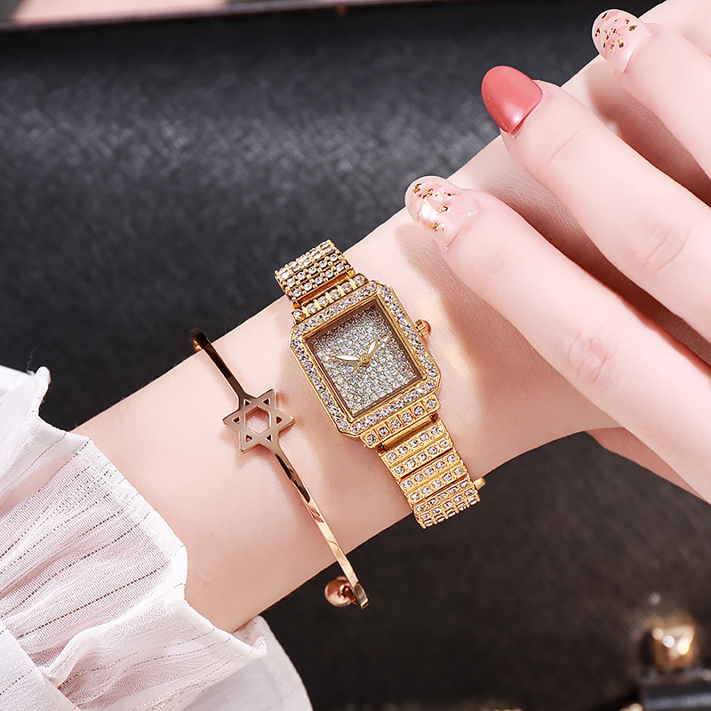 Casual Solid Color Buckle Electronic Women's Watches display picture 5