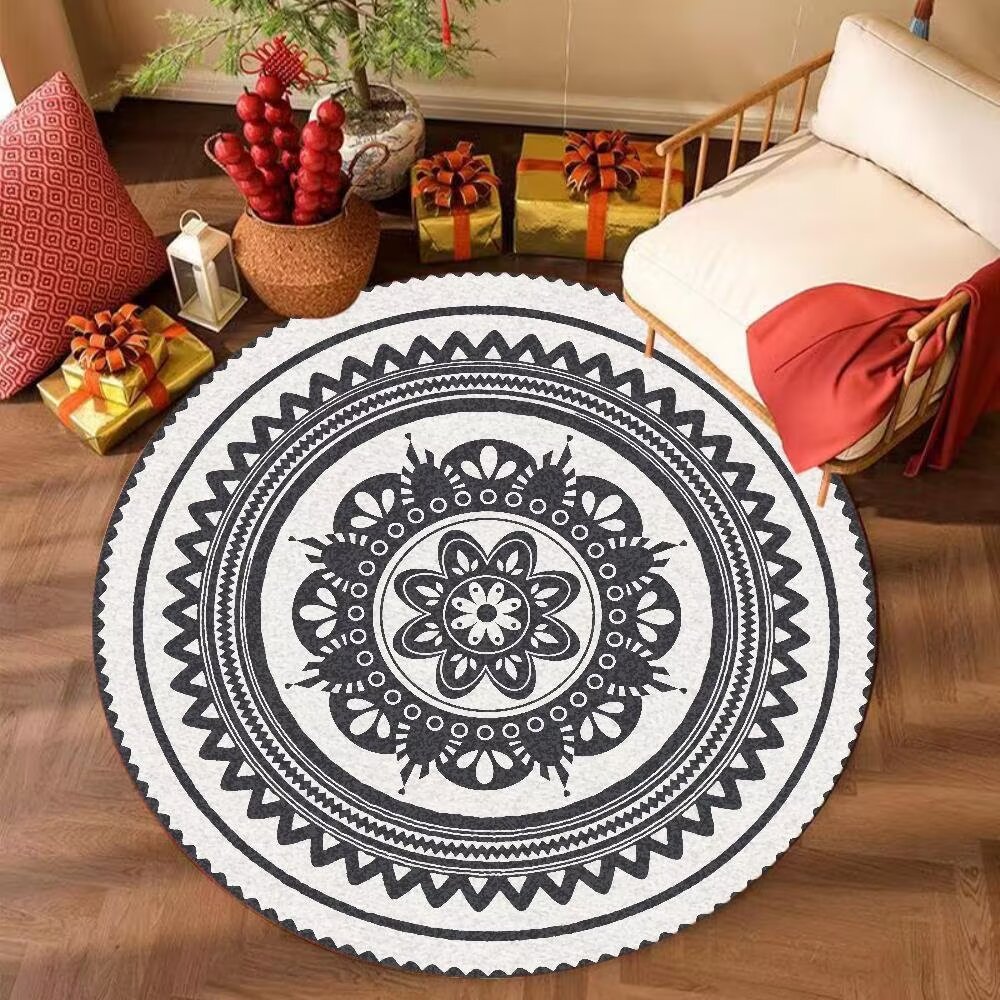 둥근 바닥 매트 3-28