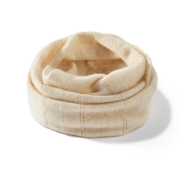 2026 Lekasa Winter Cashmere Neck Warmer Pullover Neck Warmer Knitted Versatile Neck Protector