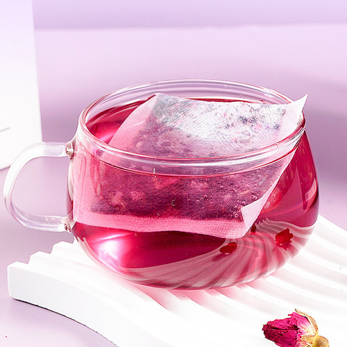 Wholesale black wolfberry mulberry rose tea triangle bag tea bag goddess tea bag tea black wolfberry rose tea