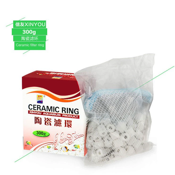 Xinyou керамическое кольцо в штучной упаковке керамическое кольцо 300 г 500 г фильтрующий материал для аквариума фильтрующий материал