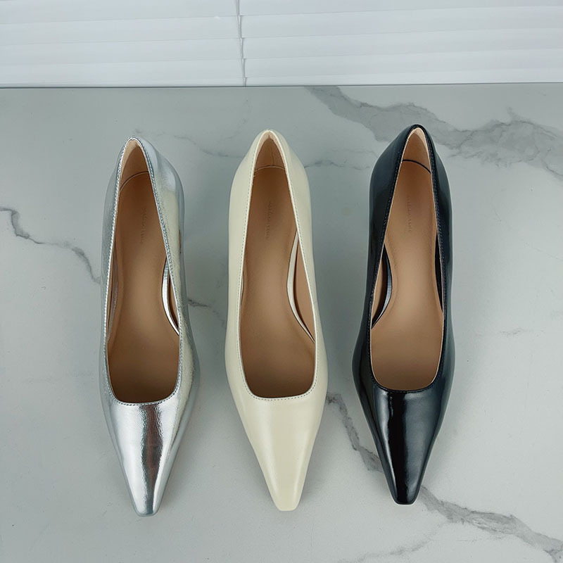 Fashionable universal elegant exclusive high heels pointed-toe