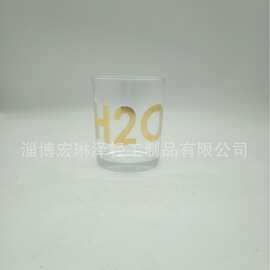 简约创意蜡烛杯烛台晶花器酒店设计室内桌面装饰摆件家居