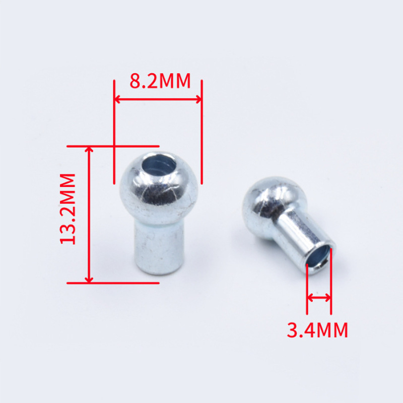 5MM 강철 와이어 로프가 있는 짧은 볼 헤드 터미널