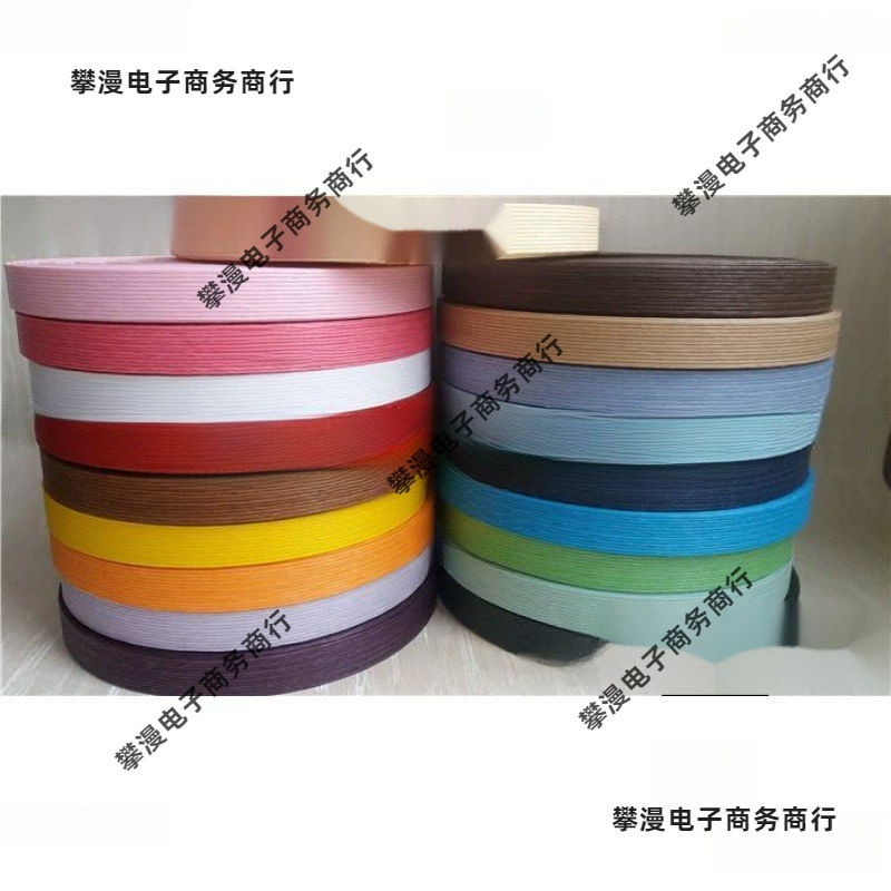 Широкая бумажная веревка из цветной бумаги из ротанга, экспортируемая в Японию, бумажная веревка из ротанга, плетение из материала ручной работы, метр/рулон