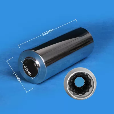 Exhaust pipe — Wholesale Stainless Steel Mid-Section - 03-114-63-114mm-63-interface-back-pressure