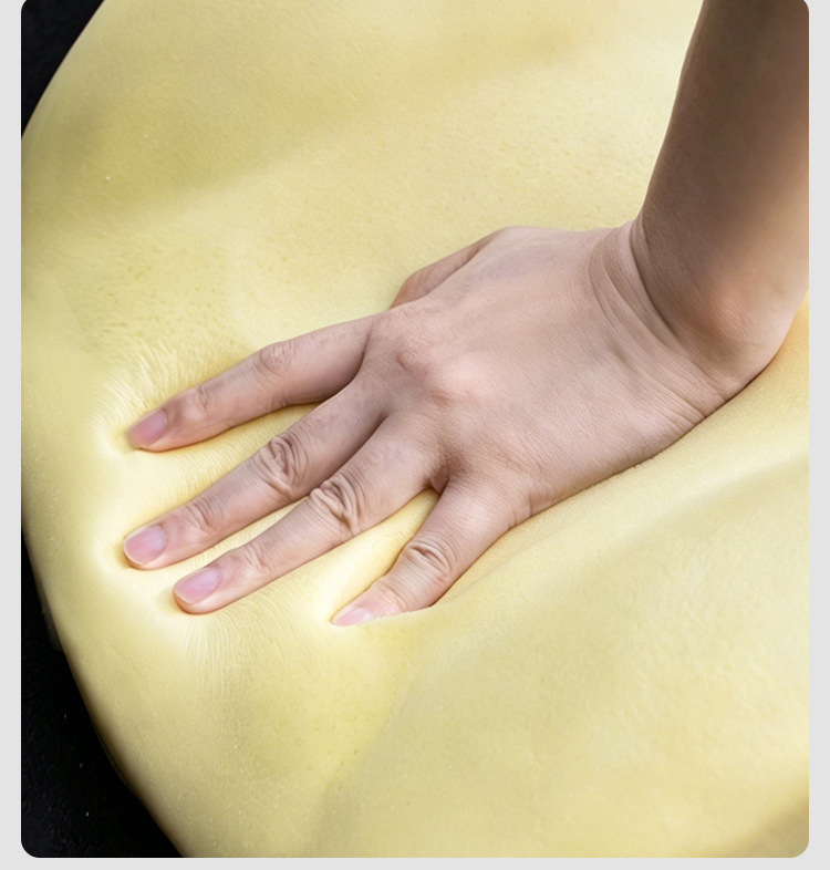 Car Headrest Memory Foam Lumbar Support Neck Pillow Ergonomic Car Seat Cushion Seat Backrest Waist Protector