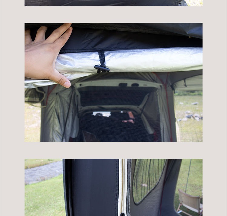 Car Rear Tent, Multi-Functional Car Sunshade, Camping Quick-Open Canopy, Side Tent, Car Side Extension Tent, Quick-Open Tent