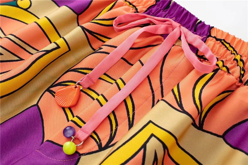 280g Weight Long Sleeve Sleeve Length Polyester Fabric Type Pant Co-ord Set Sets Type 2 Piece Set Quantity Daily Occasion Turndown Neckline Loose Version Printing Pattern Summer, Spring Season Women'S Gender Printing Design Casual Style Daily Women'S Casual Printing Polyester Printing Pant Co-ord Set Pants Sets