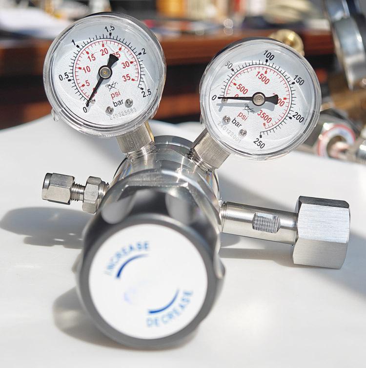 不锈钢混合气体调压阀、不锈钢混合气体减压装置