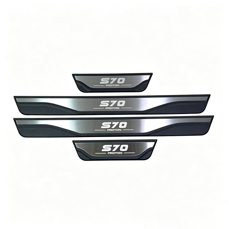 Proton X50/X70/S70 welcome pedal, Proton modified door sill strip, plastic trunk guard trim