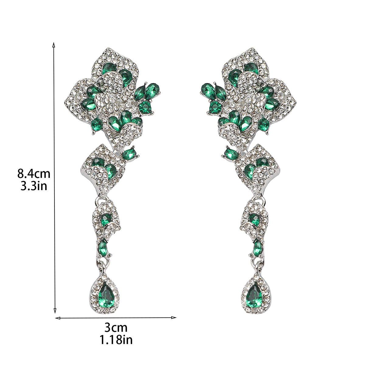High-end earrings