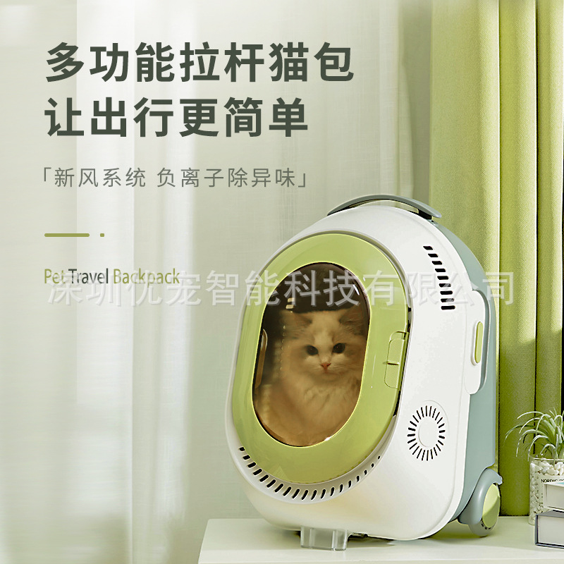 Pet Smart mochila solución visual graffiti Pet Smart trolley bolsa Bluetooth WiFi solución mochila inteligente