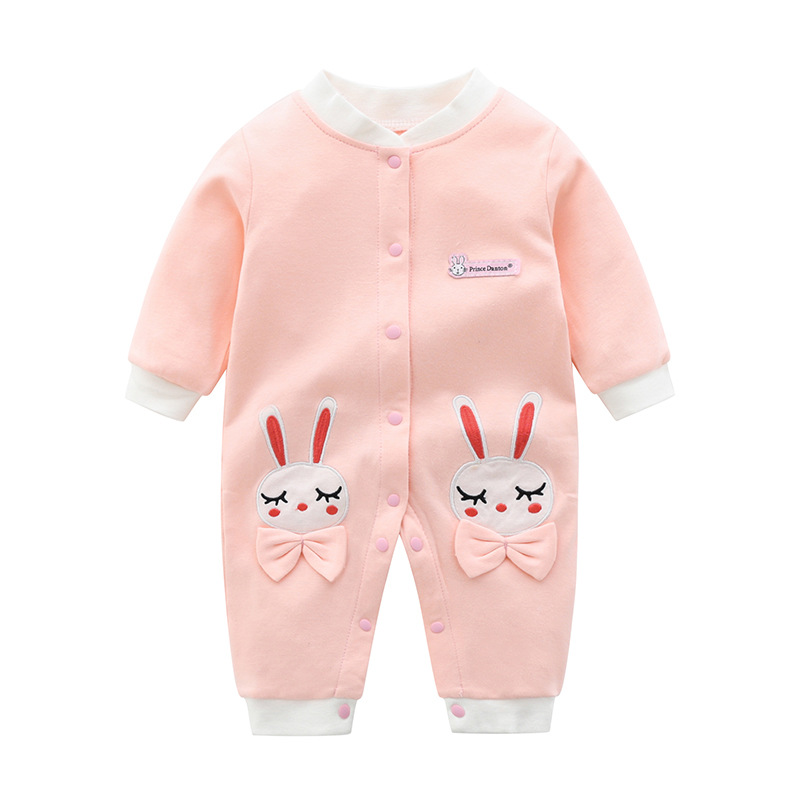 Luna Llena ropa de bebé hembra 6 meses recién nacido bebé mameluco primavera princesa primavera y verano 0-1 años bebé mono