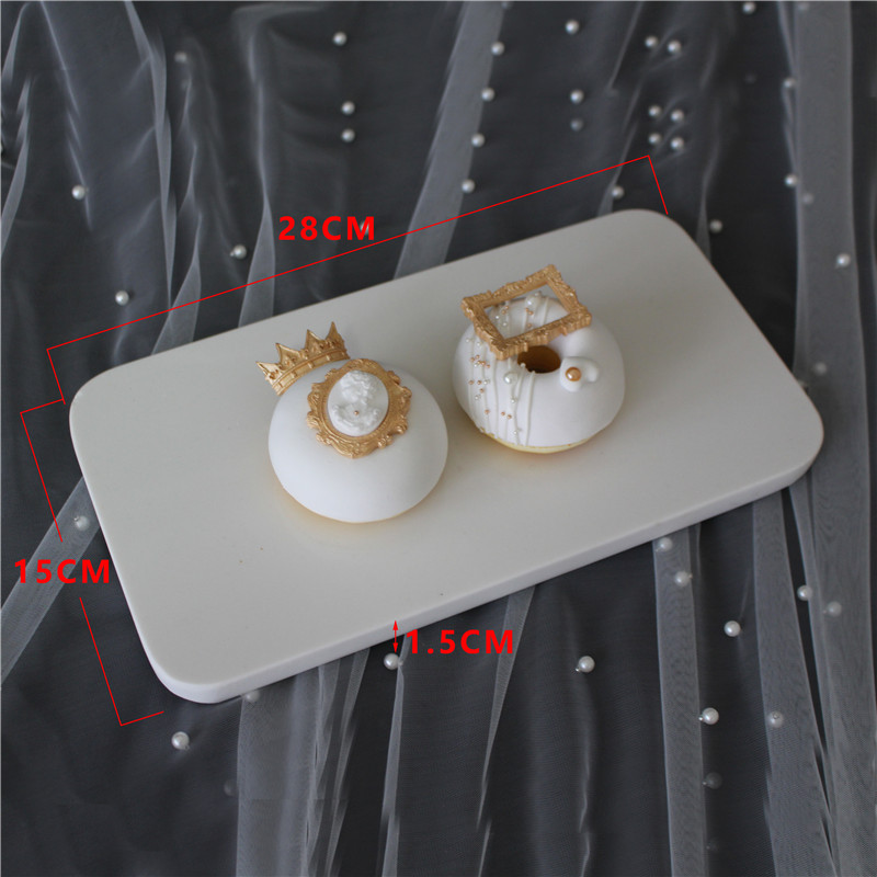 Estilo europeo blanco decoración de la mesa de postre soporte de exhibición de la torta de la boda estante merienda té de la tarde postre bandeja de pastelería image 9