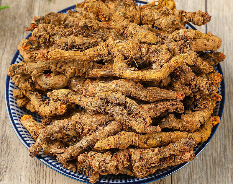 Dried Coptis Root Slices Huang Lian 500g Bulk Chinese Herb Coptis chinensis for Decoction and Herbal Tea key features