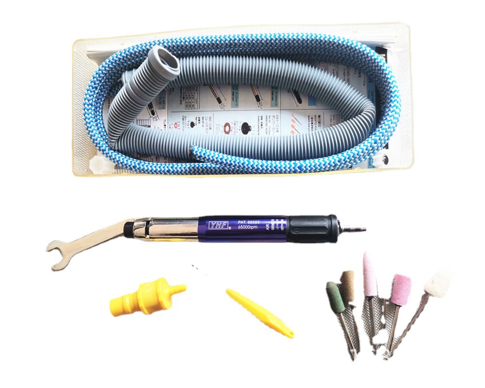 YHF气动打磨机气动刻磨笔抛光机气动直型风磨笔气动雕刻笔 3BSN