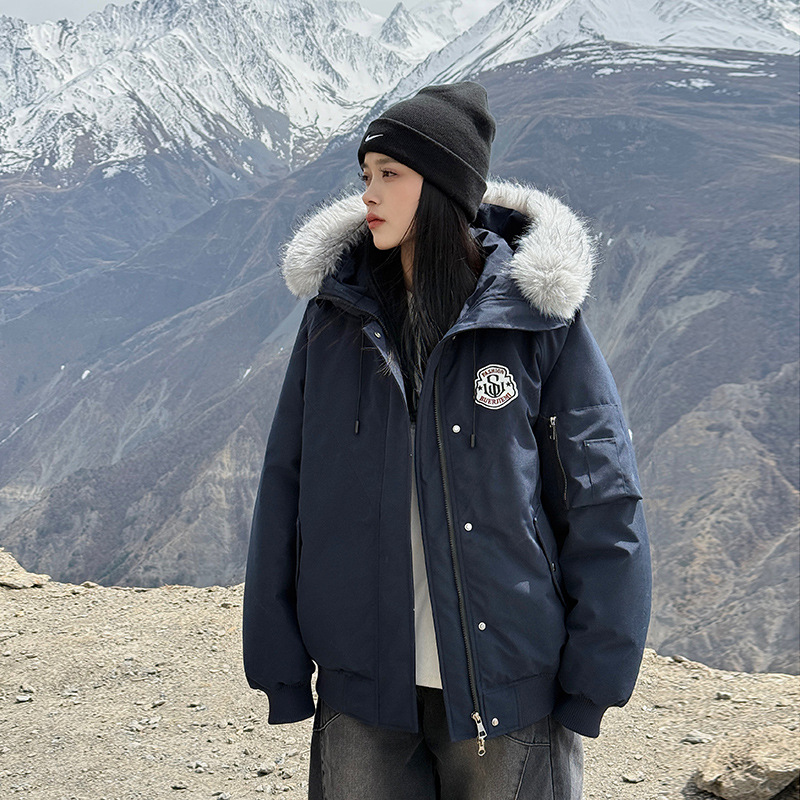 Corea del Sur ropa de algodón para mujeres corto 2025 invierno nuevo suelto con un pequeño bf chaqueta de pan image 3