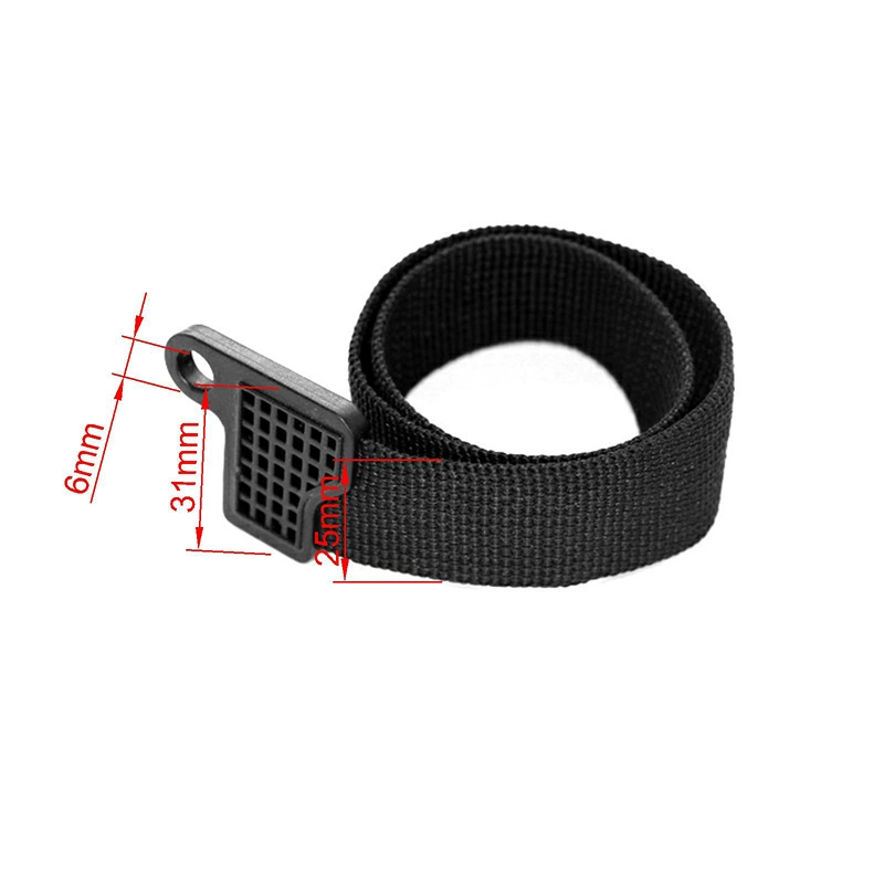 The webbing belt buckle tail clip luggage luggage accessories pull the tail folder zipper tail clamp the tail rope buckle volume