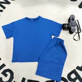 2023年跨境，中小童全棉男女童装，适合跨境亚马逊，独立站，