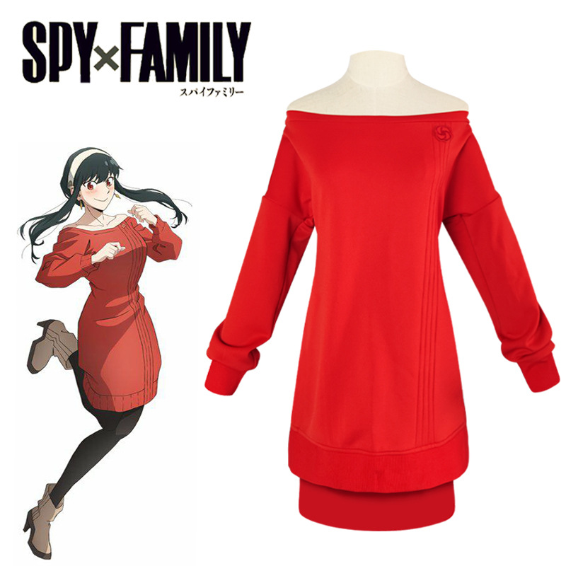 間諜過家家cos服荊棘公主約爾弗傑連衣裙日常女裝cosplay服裝