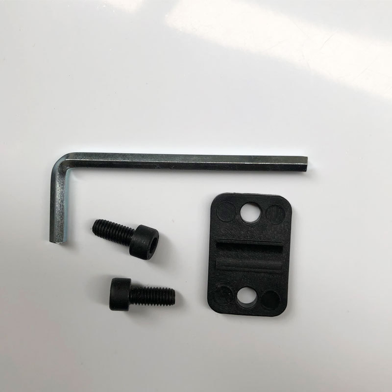 3 en 1 tres, cuatro, cinco en uno accesorios de scooter para niños asiento de tornillo de dirección rueda de plástico soporte de clavos