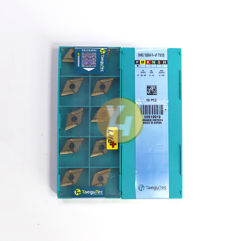 韩国特固克车刀片 DNMG 150608 MP TT5100 数控菱形刀片 进口